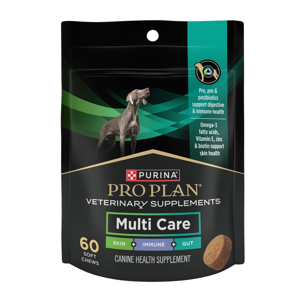 Tambahan Anjing Multi Care Suplemen Purina Pro Plan.
