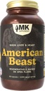 MK Suplemen Amerika Beast, Bison Organ Suplemen untuk Athletes, Pendukung Kekuatan, Endurance & Recovery, Freeze- Died, Non-GMO, Bison hati & Bison, 30 Servings (3.000 mg Setiap)