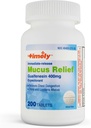 TIME- CAP LABS, INC. TithatMucheRelief Guaimenesin 400mg 200 Tablet - Segera Release Muscus Phlegma Relief - Expectorant for Musus Removal, Chest Contrable, Flu, Colds, Allergies