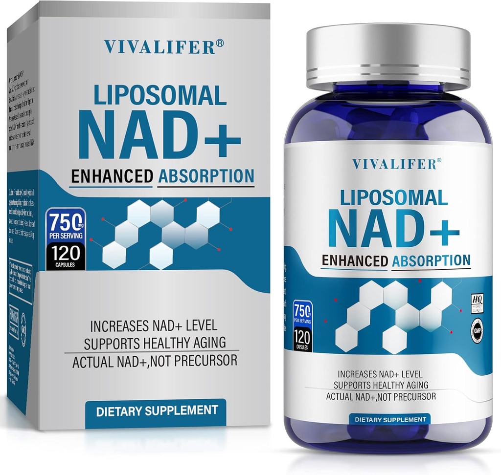 Lipomal NAD + Tambahan 750 mg