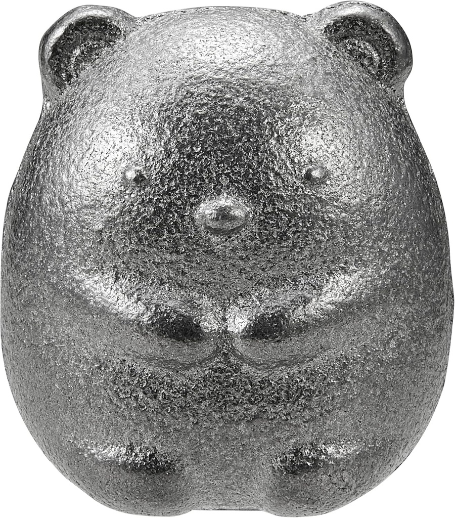 OSK TBN-1 Nambu Ironware Sumikko Gurushi Shirokuma Iron Ball, dibuat di Jepang, Iron Suplement, Anemia Improvement, Easy, Cute, Mudah digunakan, Induksi Pot, Kettle, Cooking, Tea, Pickles, Bran Pickles,