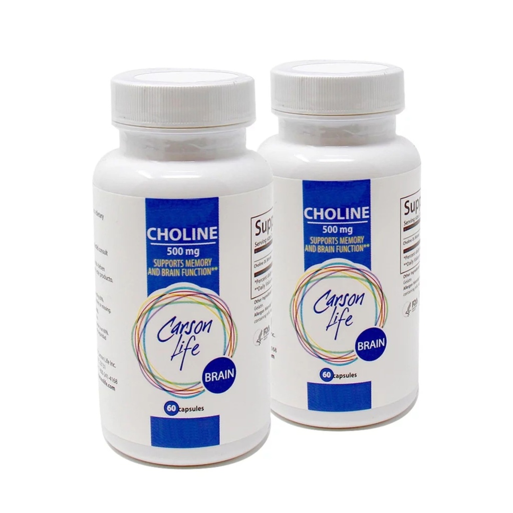 Carson Life Chooline - 60 Capsules - 2 Pack
