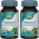 Nature 's Way Oregano Oil - Imune Supplement * - 75- 85% Carvacrol - Gluten Free - 60 Vegan Capsules (2 Pack)
