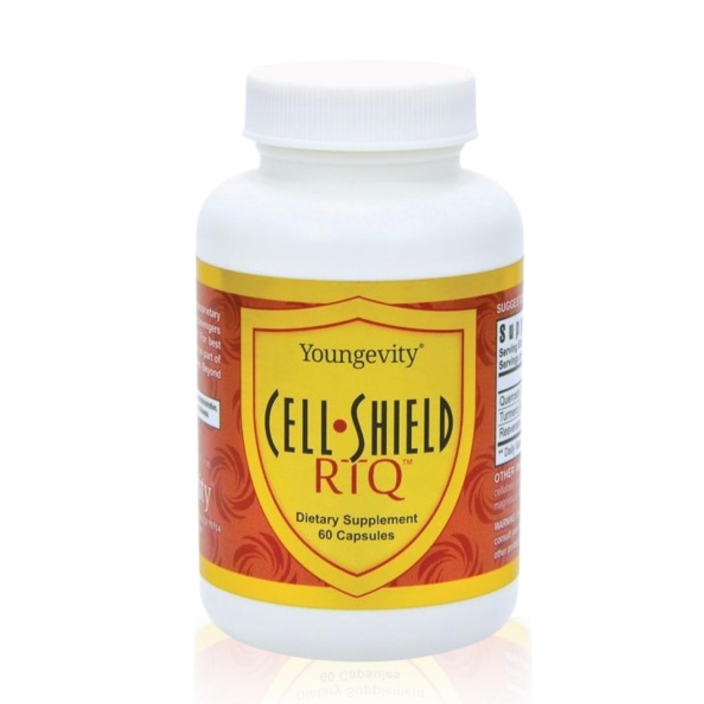 Resveratrol Masa muda Quercetin Cell Shield RTQ - 60 Kapsul (Paket 2)