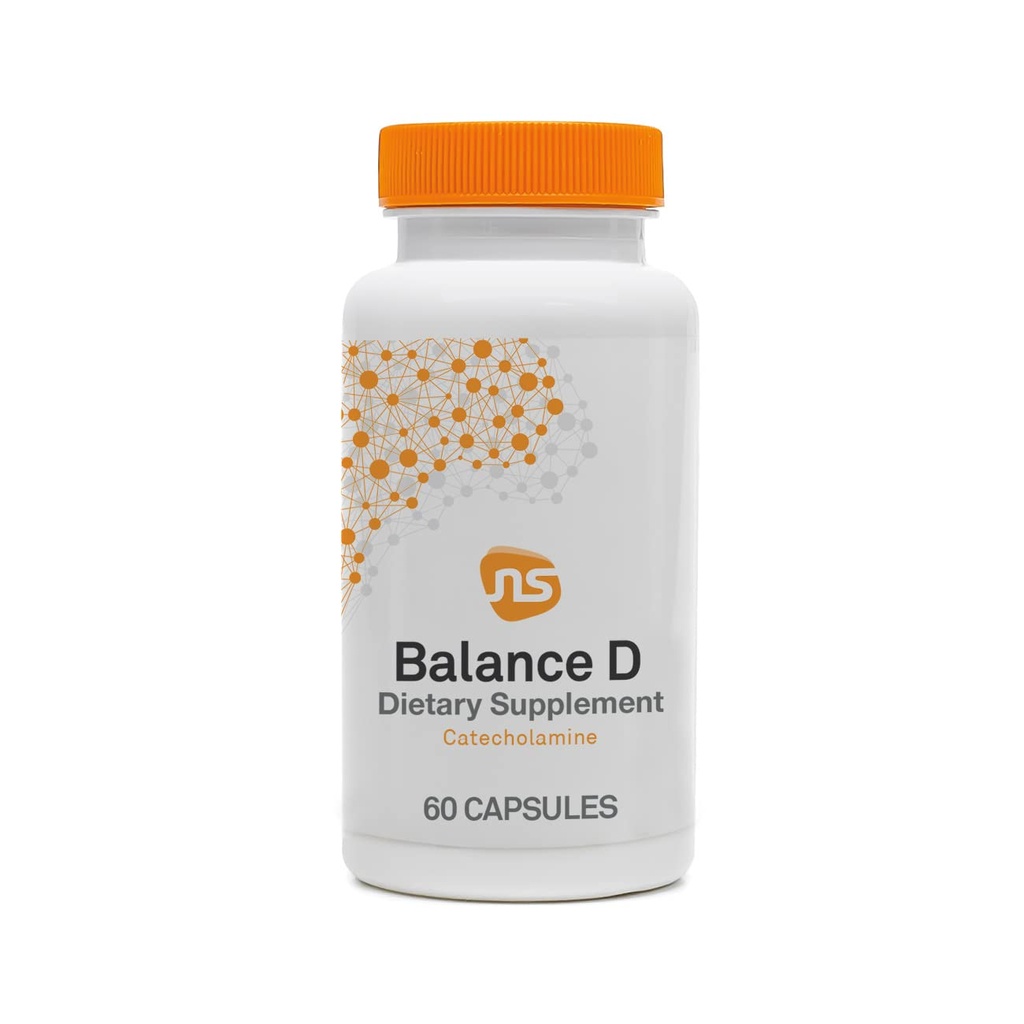 Keseimbangan NeuroScience - Perbaikan Dukungan Mood untuk Energi, Kesehatan Fokus & Otak - Vitamin B6, Membusuk & Lebih - Aid Dopamin Sintesis Untuk Pengendalian Kesehatan & Kognition (60 Capsules)