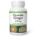 Faktor Natural Chewable Ginger 500Mg, 90 CT