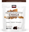 ForCE FacTOR Modern Mushroom Soft Chews, Chaga Mushroom Supplement to Dupport Immunity, Ditraffic Health, Antiokidants Supplemen Chocolate Roll Flavor, 30 Soft Chews