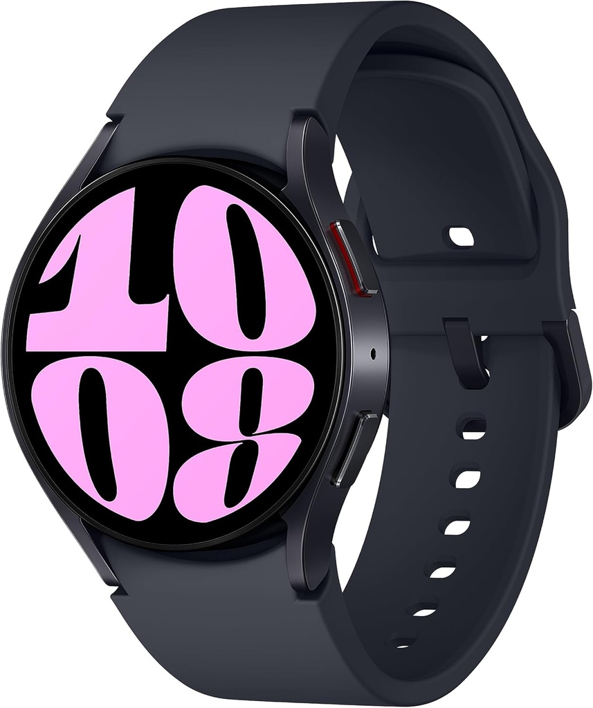 Galaxy SAMSUNG Watch 6 44mm Bluetooth Smartwatch w / Fitness Tracker, Personalized HR Zones, Advanced Sleep Coaching, Heart Monitor, BIA Sensor, Biggest Screen, US Versi, Graphite (Renewed)