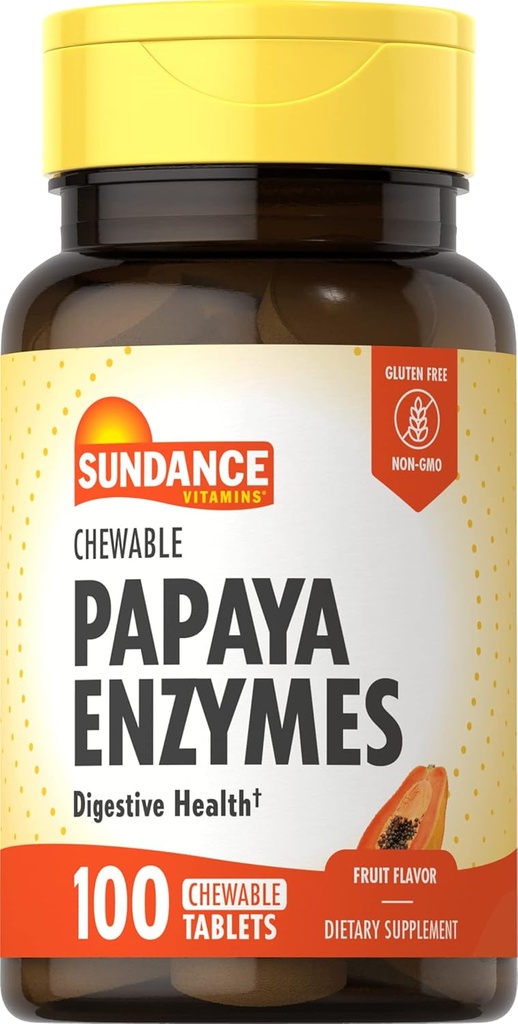 Sundance Chewable Pepaya Enzyme - 100 Tablet