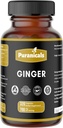 Ginger Premium 320 Capsules Non GMO dan Gluten Free Scruten 124; Herbal Supplement 12.4; 700 mg Per Serving 124; Dibuat dengan 100% Pure Ginger Root Powder