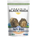 Happy Andes Organic Black Pure & Raw Maca Root Powder Non- GMO, USDA for Energy & Fitness, Performance & Mood for Men & Women, Gluten Free, Peru Superfood, Blue, 16 oz