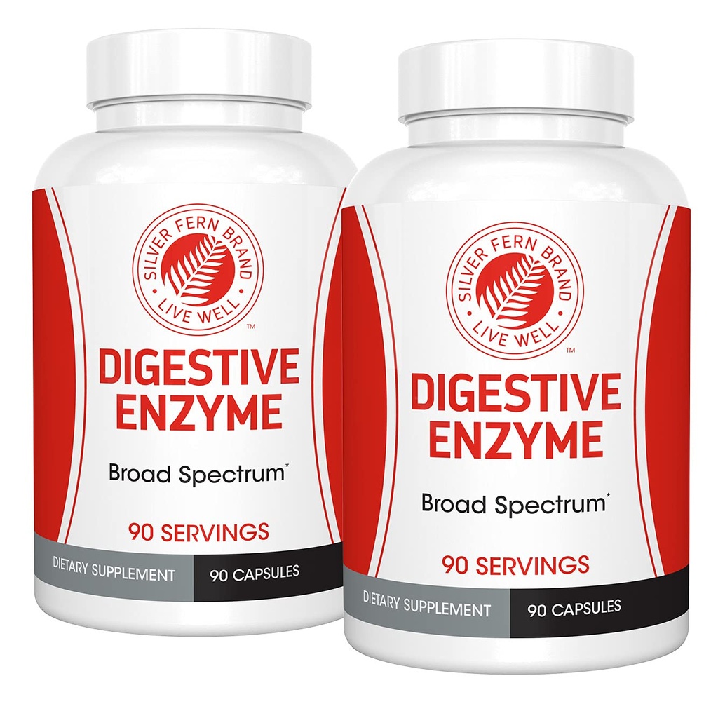 Suplemen Digitive Enzyme Perak Fern Bermerk Tinggi Ultimate