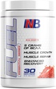 Bahan bakar 2: 1: 1 Bubuk BCAA, 5 Grams BCAAs Acids, Post Workout Recovery Drinder for Muscle Building, Recovery, and Endurance, 30 Servings (Semangka)