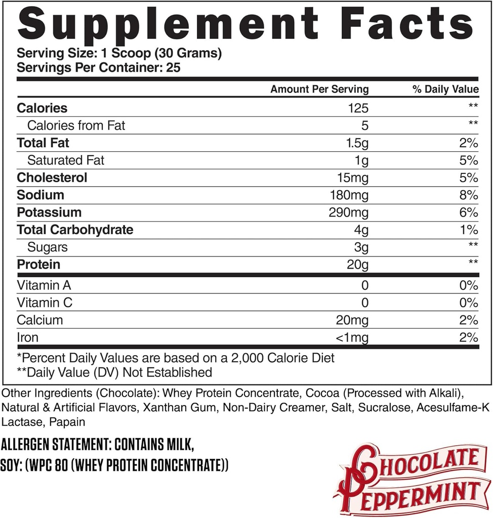 Suplemen Baja whe-Pro-Pro 124; 100% Koperder Whey Protein Murni untuk Pria dan Wanita 124; Chocolate Peppermint 124; Muscle Gain & Lean Pemulihan Otot 124; Gluten Bebas 124; 1.65 Lbs 124; BCAA 5g 124g; Non-GMO 124; 25