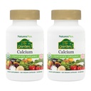 Sumber NaturesPlus dari Life Garden Calcium - 120 Vegan Capsules, Paket 2 - Vegetarian, Gluten Bebas, Sertifikasi Organik - 60 Total Pelayan