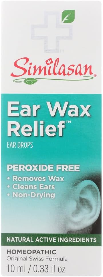 Irilasan Ear Wax Relief, Ear Drops - 0.33 Fluid Ounces