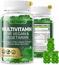 Vitamin D3 + K2-100IU D3 90mcg K2 - Multivitamin untuk Vegetarian & Dewas w / Algae Omegaga- 3, Besi, Metil B12, Seamoss, Iodin untuk Bone, Muscle, Energy, Support kekebalan tubuh