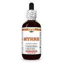 Ekstrak Cairan Myrrh, Organik Myrrh (Commiphora mur) Persediaan Herbal, Hawaii Pharm, Dibuat di Amerika Serikat, 2 fl.oz