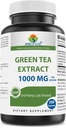 Brieofood Green Tea Extract 1000 mg per Serving (Min 50% Polyphenols) - 250 Capsules - Lab Partai 3 Diuji untuk kemurnian & Kualitas