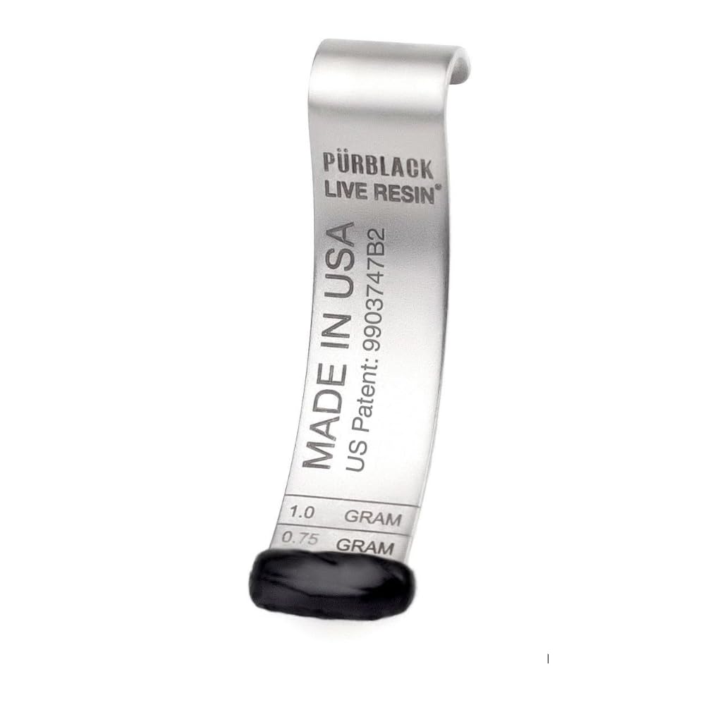 Pürblack ® Pürscale for Shilajit - Paten Resin Measure Tool with Spoon 14; Encercises Precise Dosing, Self-Dissolve, Time - Saving, Odor Netraalizing Aver124; Craft Pills Instantly for Preciate Consuption