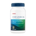 Tambahan NBC Cod Liver Oil Omega 3, EPA 260mg dan DHA, Dukungan Jantung, Otak, Kulit, Mata dan Kesehatan Gabungan, 90 Softgeels