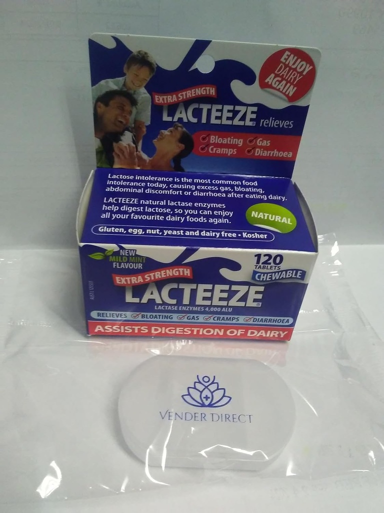 Laceeze Ekstra Kekuatan 4000 ALU, dengan kasus Pil