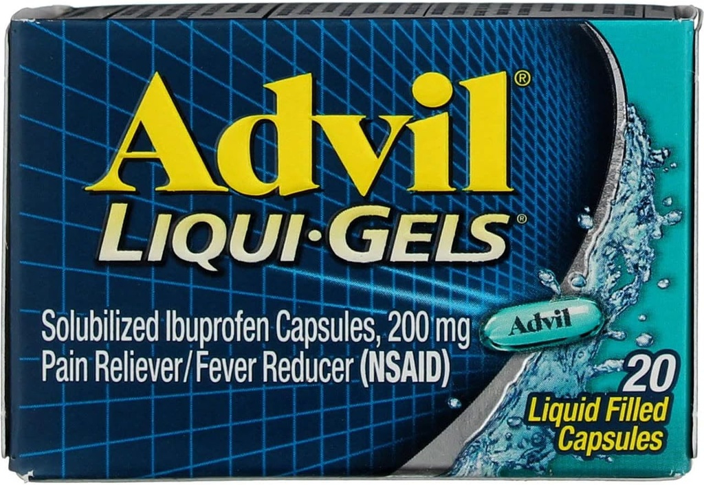 Advil Pain Reliever / Fever Reducer Liqui- Gels 20 CP