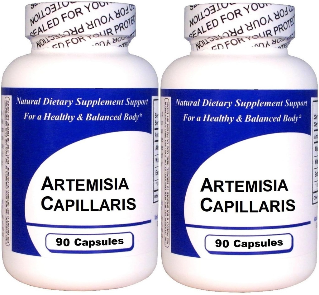 Artemisia Capillaris (90 Kapsul) -concentrated Herbal Extract - Dietary Supplement - 2 Pack
