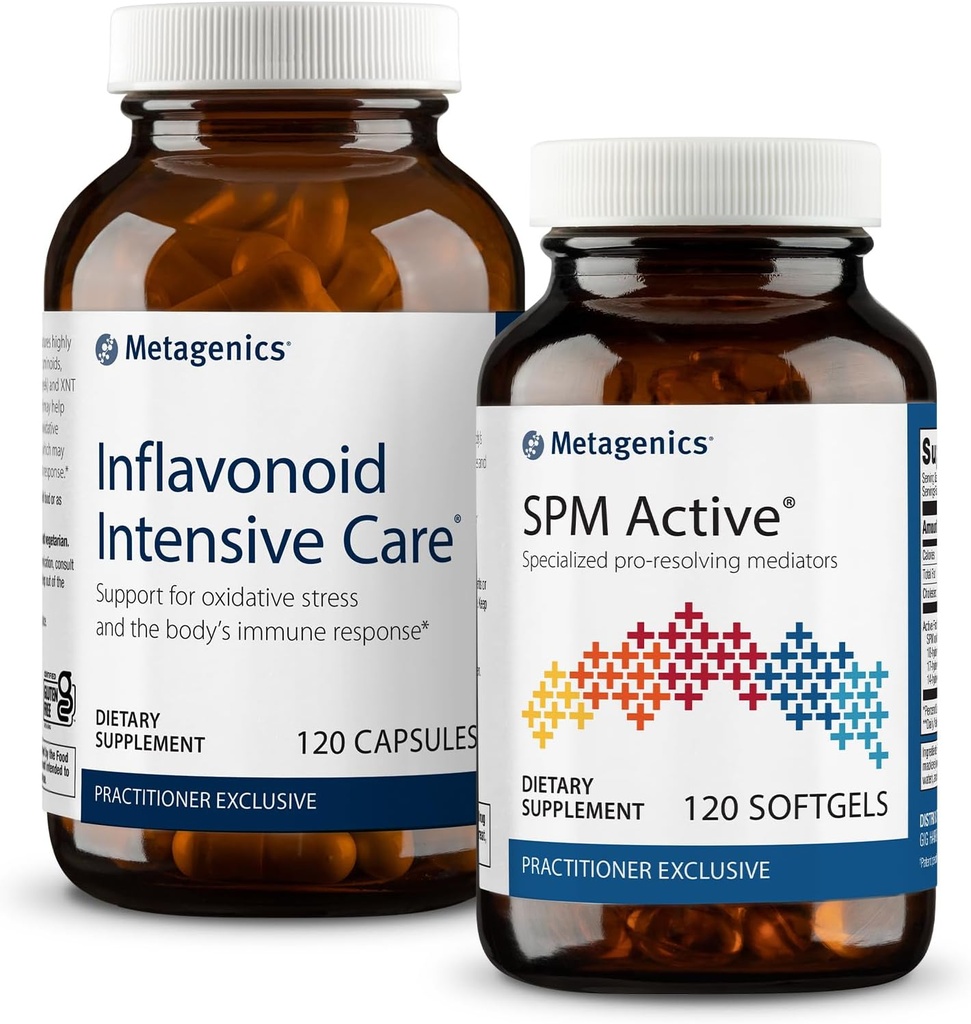 Metagenics Daily Joint Duo: SPM Aktif - 120 Softgels dan Infebonoid IC untuk Comfort Gabungan, Tease Kesehatan & Minor Discomfort - 120 Kapsul