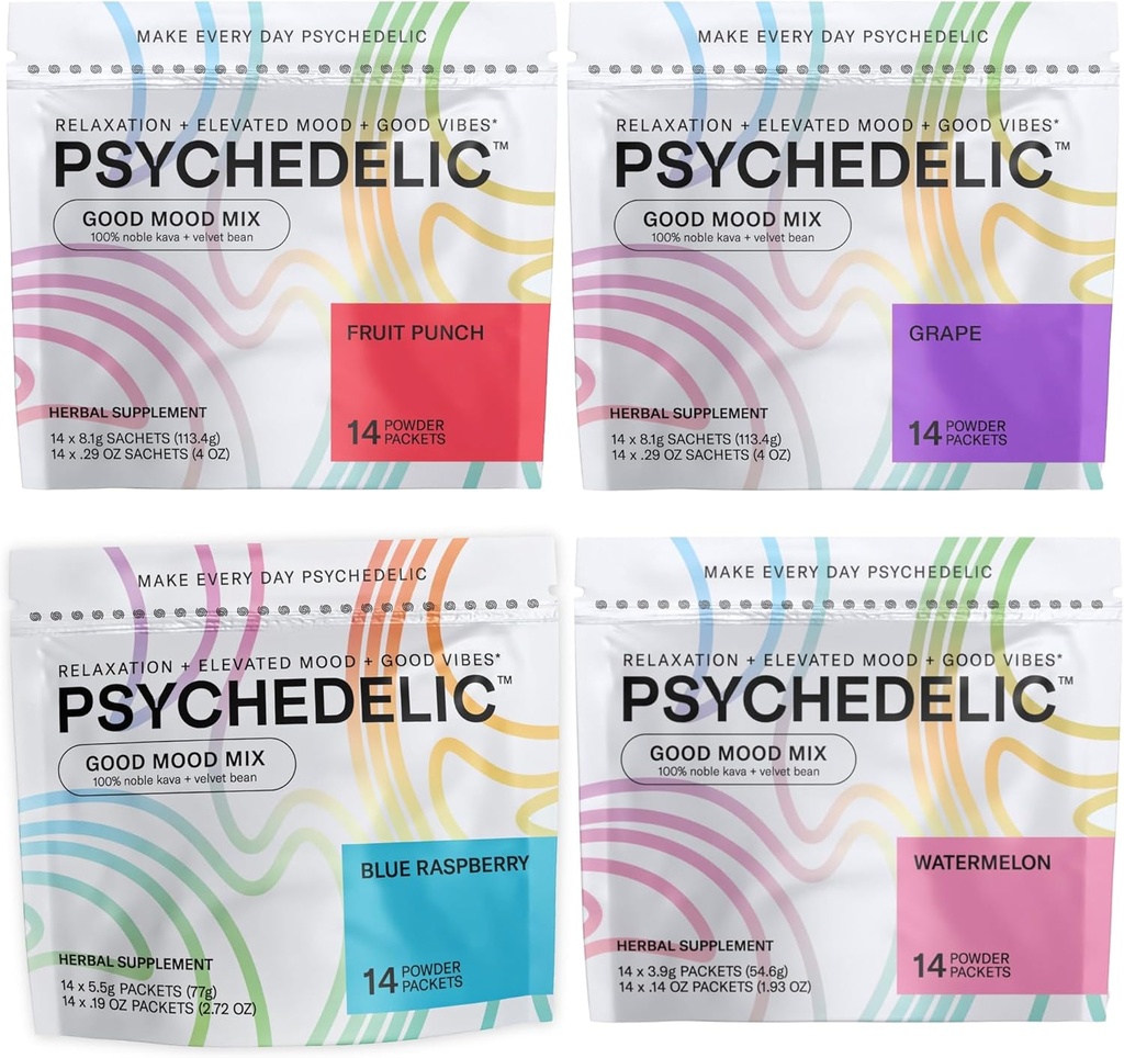 Air Psychedelic Good Mood Mix 4 Flavor Mixed Bundle