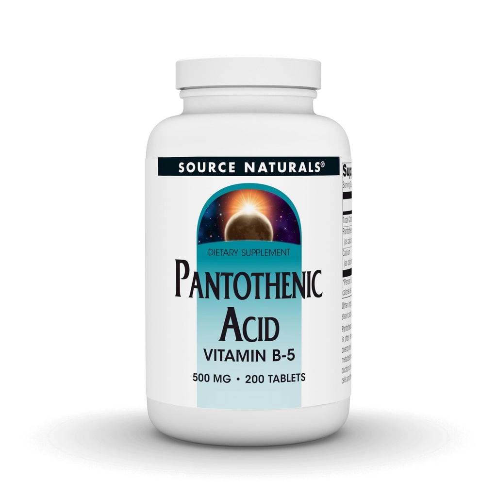 Sumber Pantothenic Acid 500 mg Vitamin B-5 Tambahan Dieter - 200 tablet