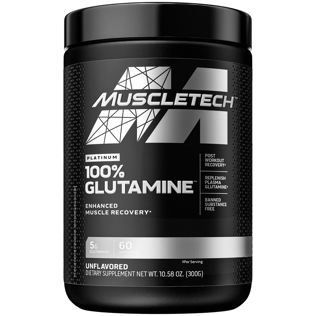 Muscletech Whey Protein Powder & Glutamine Powder for Muscle Building, Power and Recovery