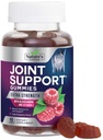 Dukungan Bersama Gummies Ekstra Kekuatan Glucosamin Suplemen Gummy dengan Vitamin E - Kartilage & Gabungan Kesehatan & Fleksibilitas Dukungan, Dukungan Terbaik Glucosamin Chew untuk Pria & Perempuan - 60 Gummies