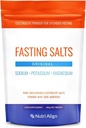 Nutry-Align Fasting Salts Electrolytes Powder 124; 400g Sodium Potasium Magnesium Electroltes 124; Pure Unflashed Electrolites for Extent and Intermittent Fasting 124; Sugar Free & Filler Free