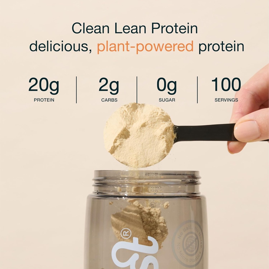 Nuzest - Pea Protein Powder - Lean Protein Clean, Premium Vegan Plant Based Protein Powder, Dairy Free, Gluten Free, GMO Free, Protein Shake, Rich Chocolate, 100 lb