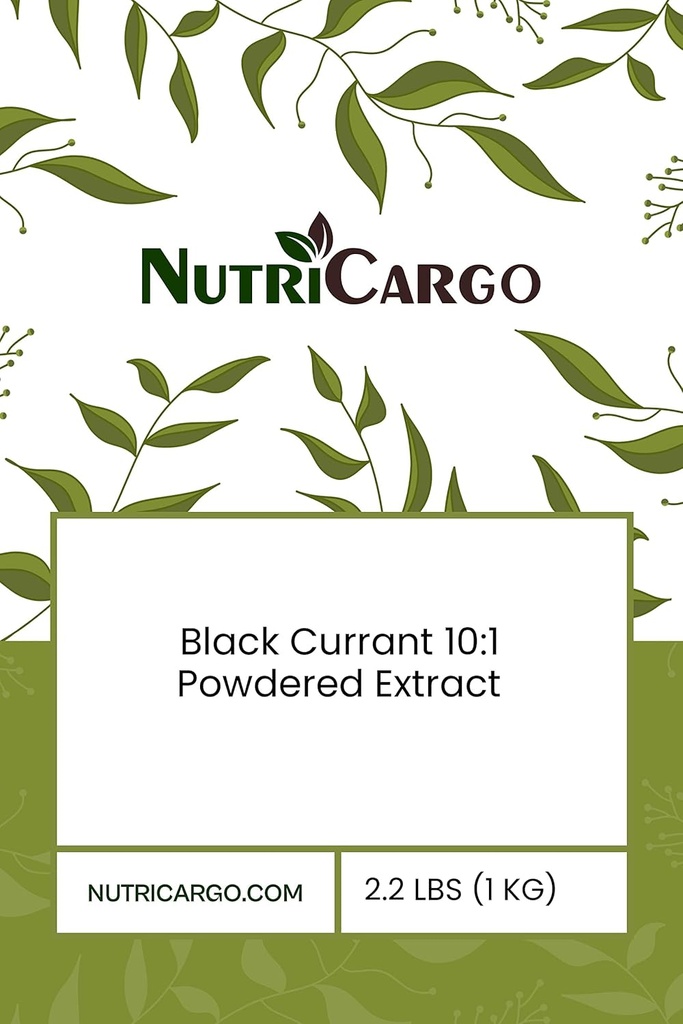 Black Currant 10: 1 Extract 2.2 LBS (1000 G)