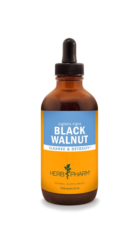 Herb Pharm Black Walnut Cair Ekstrak untuk Cleansing dan Detoksifikasi - 4 Ounce