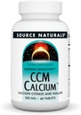 Source Naturals CCM Calcium - Calcium Citrate and Malate - 300 mg - 60 Tablets