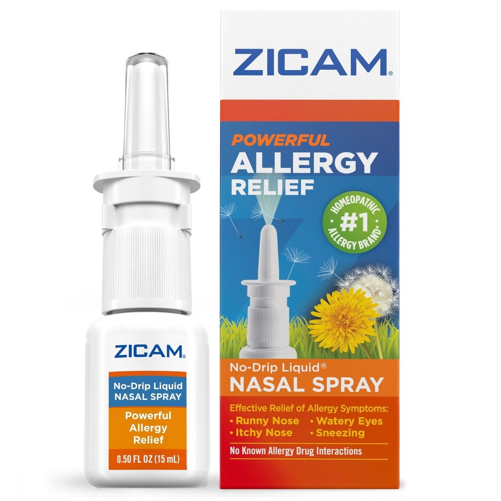 Bantuan Zicam Allergy No- Drip Liquid Nasal Spray Non-Drowsy, 0.5 Ounce