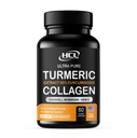 Curcumin Turmeric 95% Ekstraksi & Collagen Capsules - NEM Promoteles Commote Comfort & Flexibility - Eggshell Membrane secara alami Occuring Glucotamine Chondroitin Hyaluronic Accid- dibuat di USA