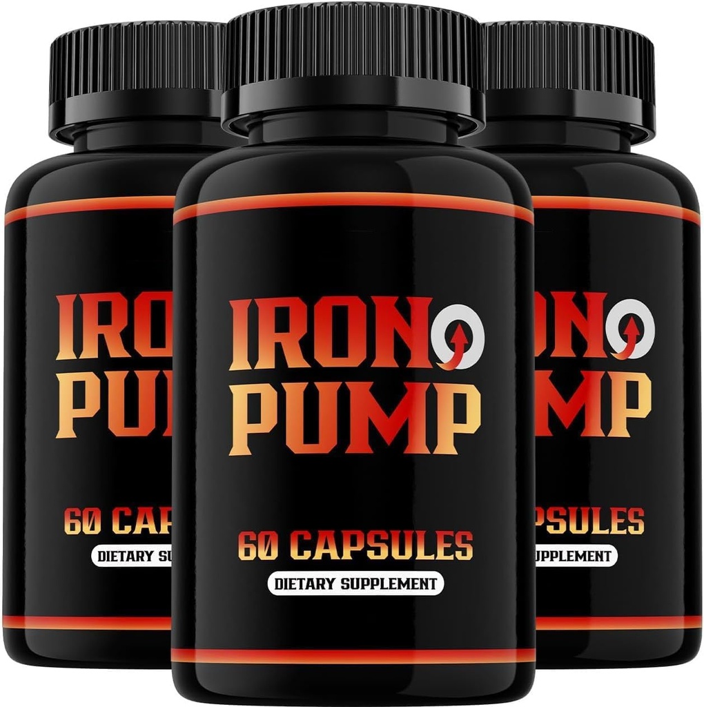 Iron Pump Formula Dietary Suplemen, Performance Pria, Pompa Besi Capsules Max Formula, Dukungan Max, Pendukung Pil