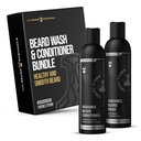 The Beard Struggle - Radiance Beard Wash & Conditioner Bundle - Silver Collection - Pack of 2, Viking Storm