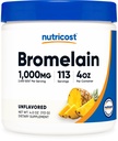 Nutricost Bromelain Powder 4 OZ - Non- GMO, Vegetarian, Gluten Free