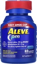 Telephone Aleve PM, Naproxen Sodium 220 mg (NSAID) / diphenhydramine HCl 25 mg, Reliever / Nighttime Sleep-Aid, Non- Habit Forming, 80 Count