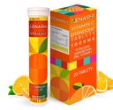 Vitamin C 100mg Effervescent Tablet Vitamin dengan Zinc Potasium Magnesium E Vitamin C Efervescente para Adulito Zinc dan Vitamin C 20 tablet