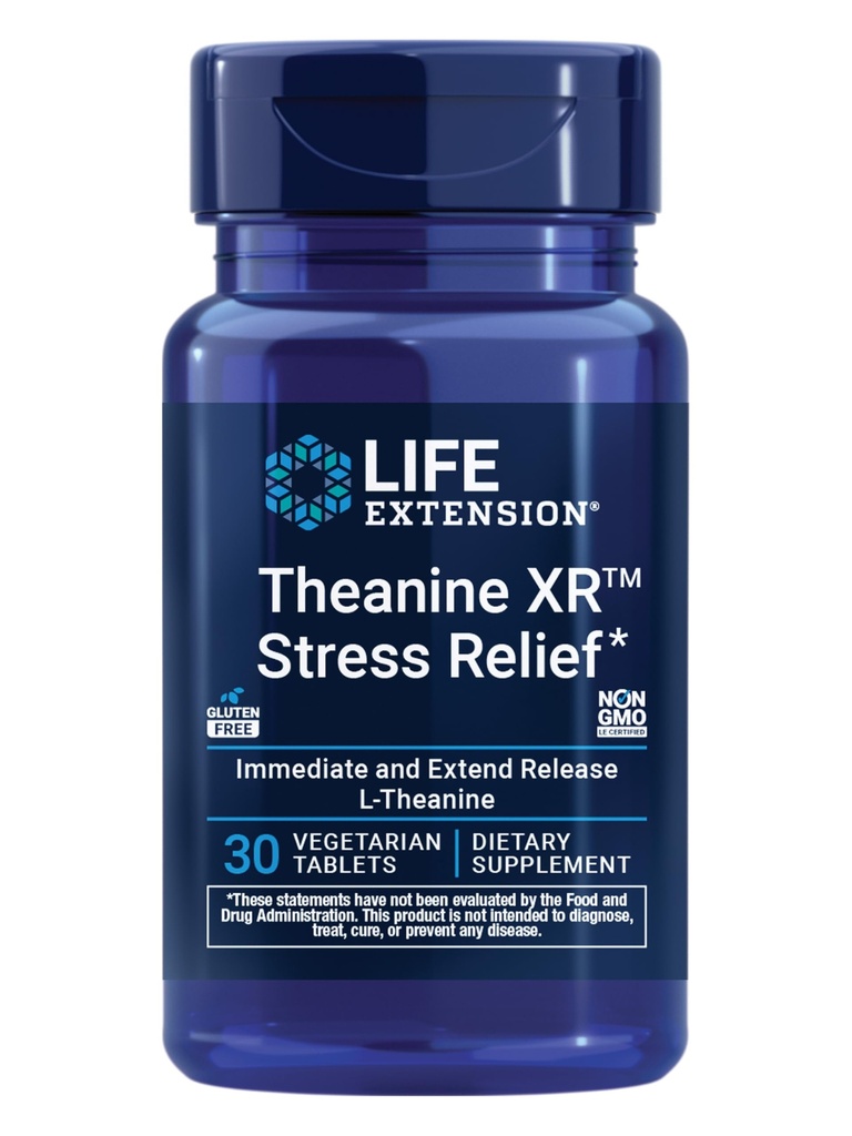 Life Extension Theanine XR Stress Relief - L- Theanine