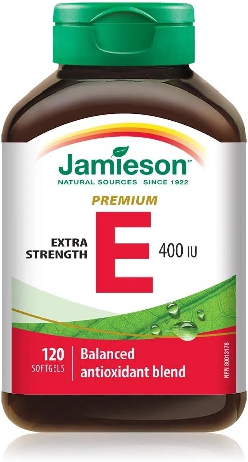 Jamieson Saldo E 400IU 120 Capsules dengan Mixed Tocopherols Prevent Prematic Aging of Cells
