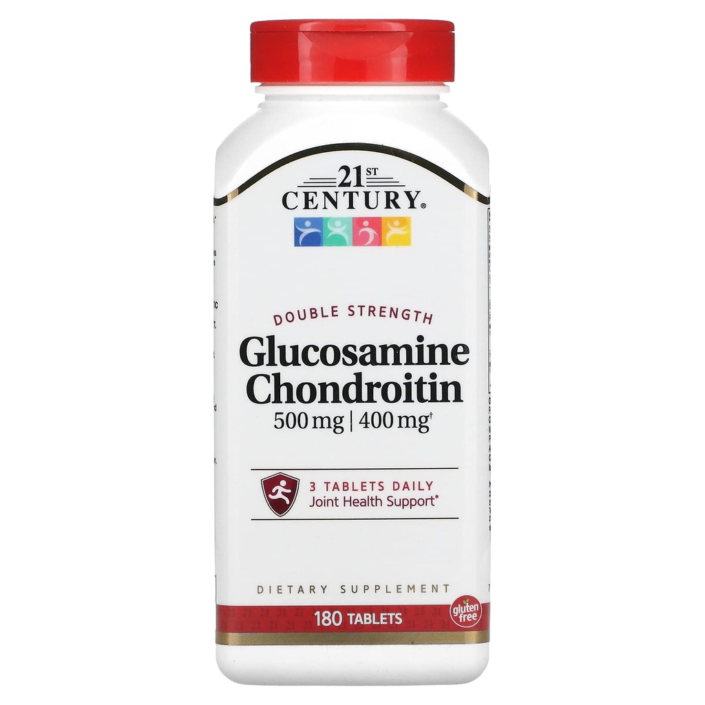 Abad ke-21 GLUCOSAMINE & CHONDROTIN BELAKANG 180 TAbs
