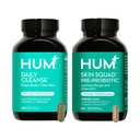 HUM Full Skin Detox dan Cleanse - Proboitics untuk Masalah Skin dan Acne Breakout witrh Organic Algae, Detoksifikasi Herbs, Skin Squad dan Daily Cleanse
