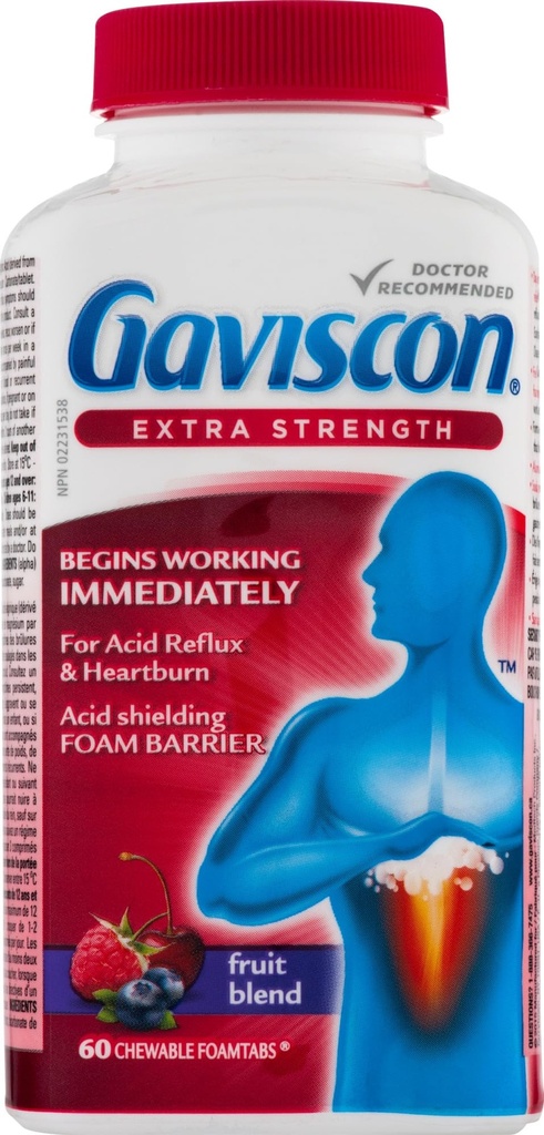 Gavislon Ekstra Kekuatan Buah Antax 60 Tablet